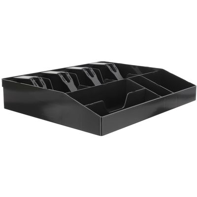 ABOOFAN Multi-Compartment Cash Drawer Tray for Banknotes and Coins