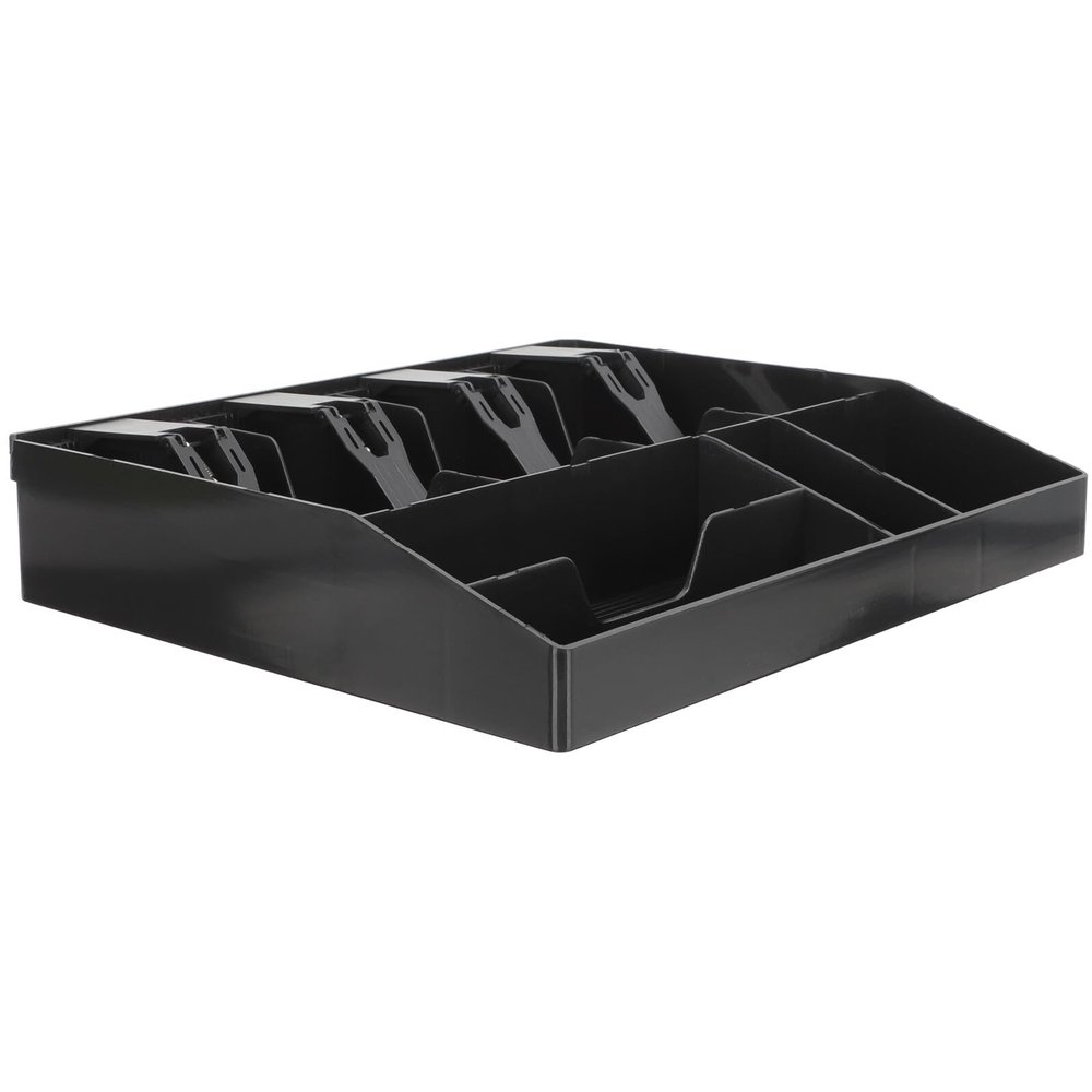 ABOOFAN Multi-Compartment Cash Drawer Tray for Banknotes and Coins