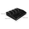 ABOOFAN Multi-Compartment Cash Drawer Tray for Banknotes and Coins view 2