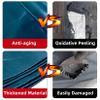 Waterproof Tarp 3.2 x 4.5 m, Tear-Resistant, Double-Sided Coated, Blue view 2