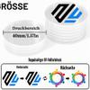 MANBATTLE 100 Custom Acrylic Poker Chips with Double-Sided Full-Color Printing view 2