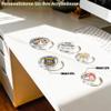 MANBATTLE 100 Custom Acrylic Poker Chips with Double-Sided Full-Color Printing view 4