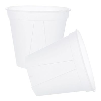 2-Pack Plastic Orchid Pots with Holes, Slotted