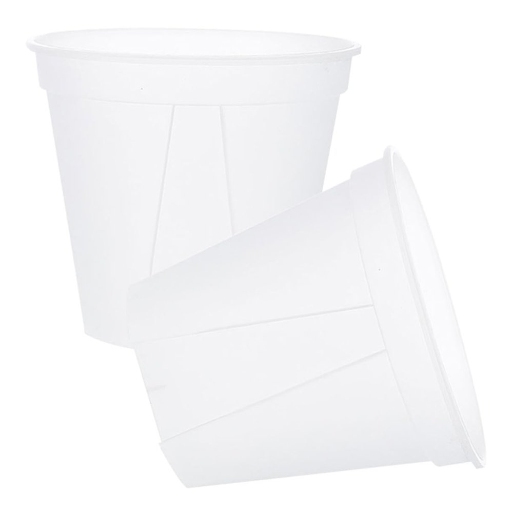 2-Pack Plastic Orchid Pots with Holes, Slotted