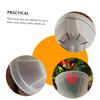 2-Pack Plastic Orchid Pots with Holes, Slotted view 3