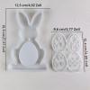 Easter Bunny and Egg Silicone Molds for DIY Crafts view 3
