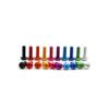 10-Piece ISO7380 Aluminum Button Head Socket Screws, Gold, M5 x 16 view 4