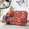 Kxyudcn Recliner Cover, Christmas Red Penguin, Thick, with Side Pocket, Dustproof Furniture Protection view 4