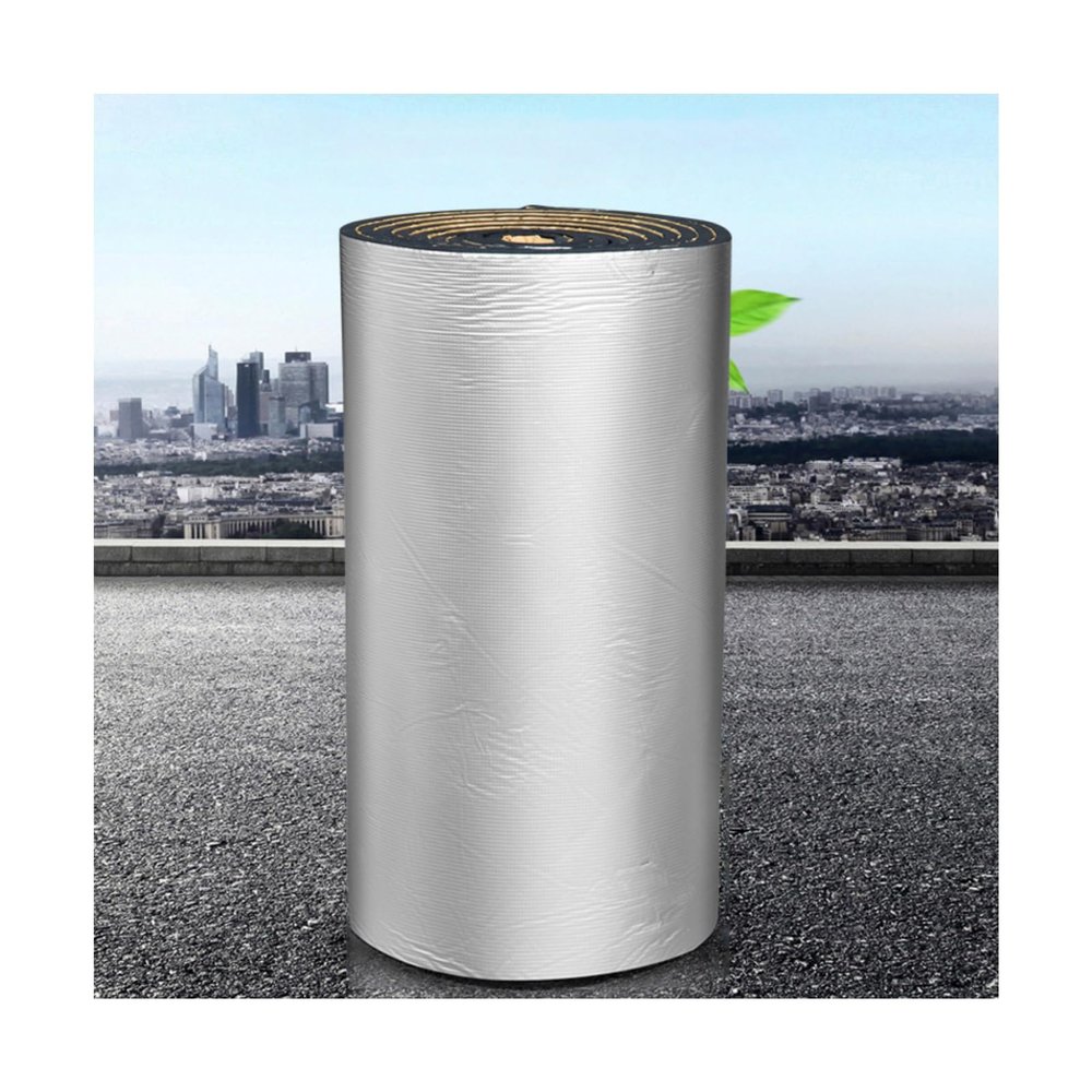 Reflective Aluminum Foam Insulation, Self-Adhesive, 1 × 3 m, 5 mm