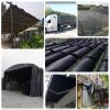 Waterproof Cover Tarp 300 x 310 cm, UV-Stabilized, Double-Coated, Black view 2