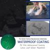 Waterproof Cover Tarp 300 x 310 cm, UV-Stabilized, Double-Coated, Black view 4