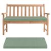 Generic Washable Bench Cushion, Green, 150 x 40 x 5 cm view 1