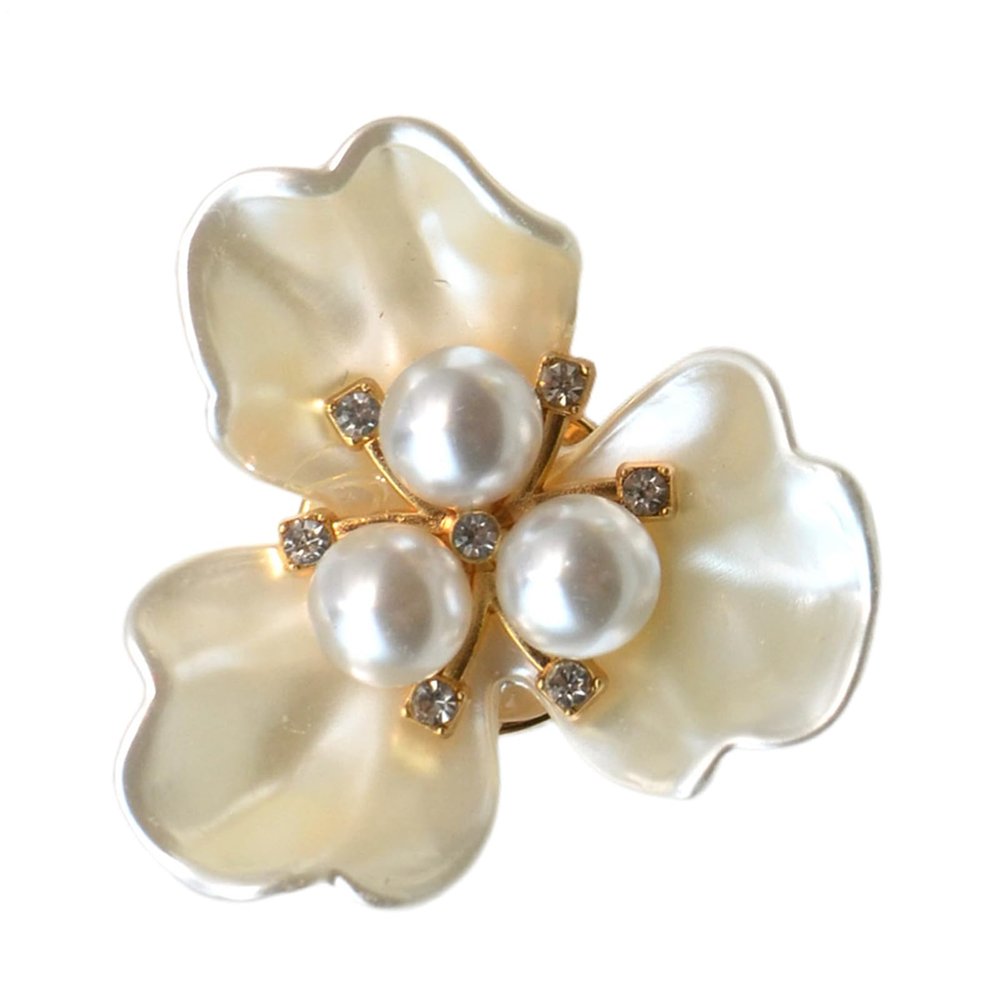 Flower-Shaped Shirt Button Covers