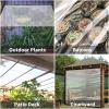 Durable Transparent PVC Tarp, 0.18 mm, Waterproof, 4.7 x 7.6 m view 3