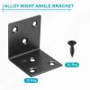 QUARKZMAN 12-Piece L Brackets, Metal Corner Braces view 3