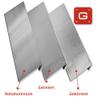GAL - INDUSTRIAL Satin-Finished Aluminum Angle Profile, 18 x 18 mm, 2 mm Thick, 50 cm Long view 3