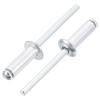 QUARKZMAN 100-Piece 5/32" x 3/8" Aluminum Blind Rivets, Countersunk Head view 1