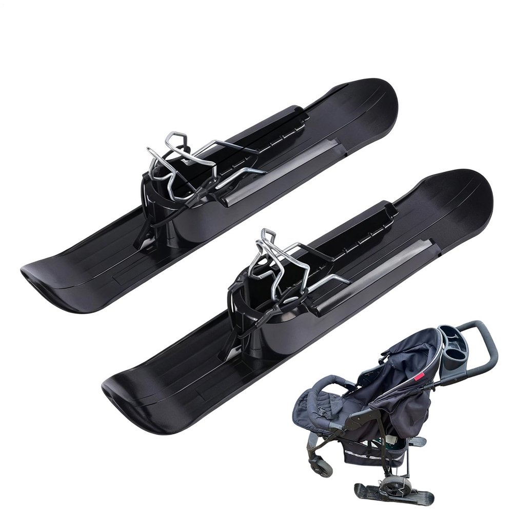 Snow Bicycle Sled, Portable Scooter Ski Sled