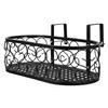 BESPORTBLE Metal Hanging Planter Holder for Balcony Railings view 1