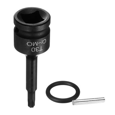 QUARKZMAN T30 Torx Bit Socket, 1/2-Inch Drive, Cr-Mo Steel