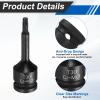 QUARKZMAN T30 Torx Bit Socket, 1/2-Inch Drive, Cr-Mo Steel view 4