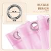LISANSAN Sheer Curtain 260 x 305 cm, Pink view 3