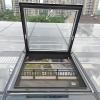 1-Piece Adjustable Aluminum Roof Access Hatch for Attic and Conservatory, 55 x 65 cm view 1