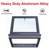 1-Piece Adjustable Aluminum Roof Access Hatch for Attic and Conservatory, 55 x 65 cm view 4