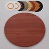 Lazy Susan Teak Wood, 85 cm, Rotating Serving Tray for Dining Table, 360° Turntable, Solid Wood Craftsmanship view 1