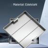 80 x 80 cm Stainless Steel Recessed Manhole Cover with Handle view 3