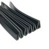 1 m U-Shaped Rubber Edge Trim, Black U-Channel Protector for Car Doors, Glass, Metal Panels (7 x 9 mm) view 3