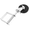 SEWACC Gate Roller with Easy Installation and Quiet Operation, Spring-Loaded Iron and Rubber Roller for Metal Swing Gates in Factory Environments view 1