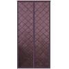 Magnetic Thermal Door Curtain, Brown, 105 × 205 cm view 1