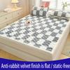 Soft Quilted Mattress Protector with Pillowcases, Green, 120 x 200 cm view 2