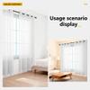 LIUYANYAN Sheer Voile Curtain with Grommets, 160 x 300 cm, White view 2