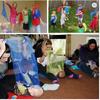 PTNKUIIY 25-Piece 60 x 60 cm Square Juggling Scarves, Sky Blue view 2