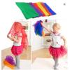 PTNKUIIY 25-Piece 60 x 60 cm Square Juggling Scarves, Sky Blue view 3