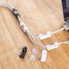 Self-Adhesive Wire Clips, Cable Buckles, Phone Line Fasteners, Data Clips, 20 pcs view 2