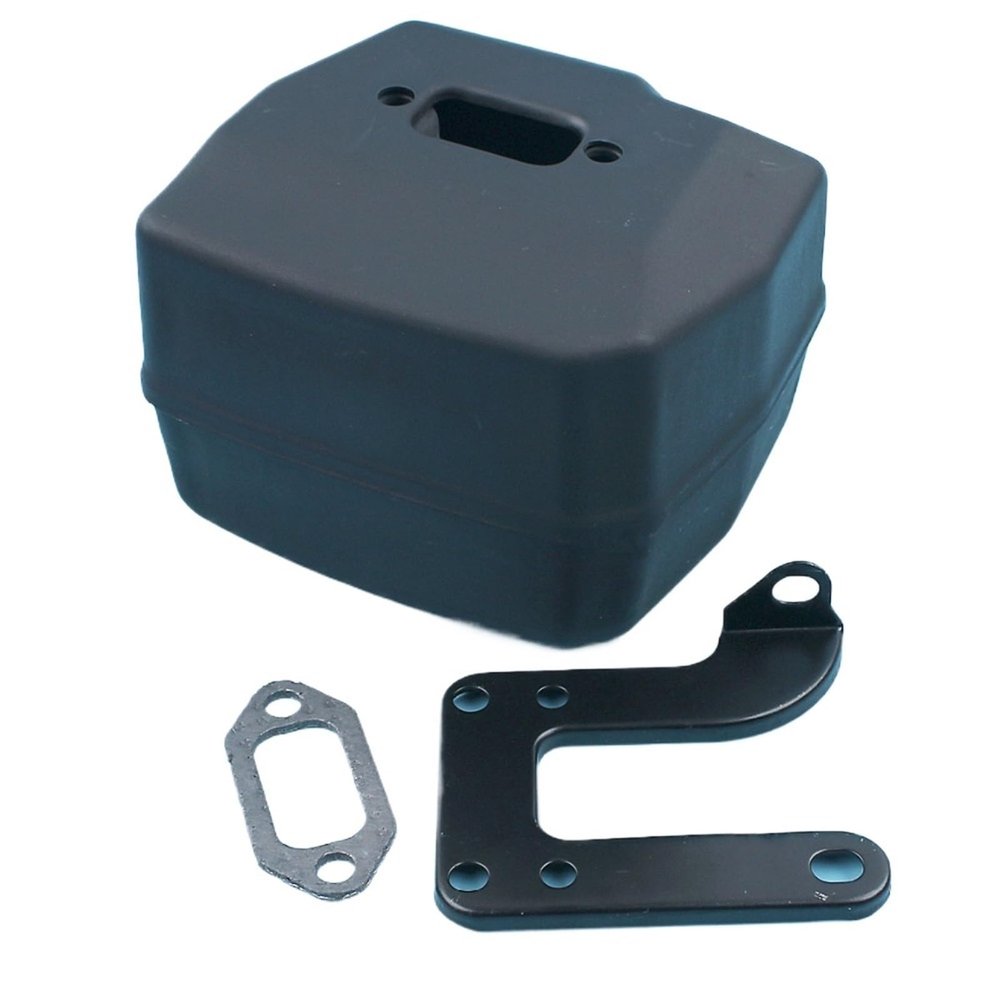 PEGGYLIN Muffler, Exhaust Muffler Mount and Gasket Kit for HUSQVARNA 61, 268, 272, 272XP, 272S and 268K Chainsaws #503 47 69-01
