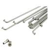 Yvxotrxnk 36-Piece 14G Stainless Steel Bicycle Spokes & Nipples, 305 mm view 2