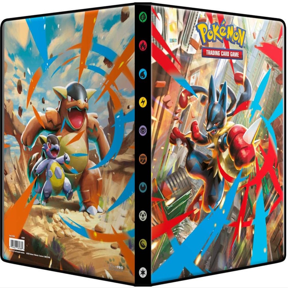 Ultra PRO 9-Pocket Portfolio Scarlet & Violet: Mega Evolution | Trading Card Album for Up to 180 Cards | Official Trading Card Accessory