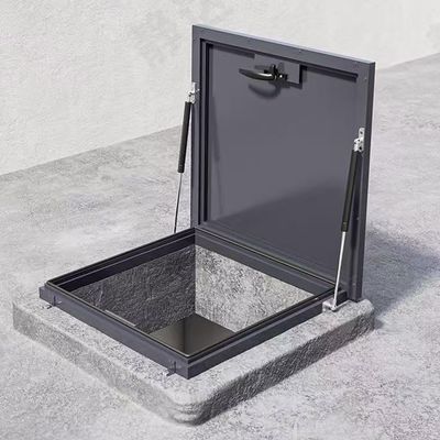 Flat Roof Access Hatch with Bolt Lock, Dark Gray, 65 x 45 cm