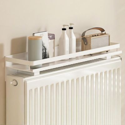 No-Drill Radiator Cover Shelf with Easy-Fit Brackets