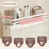 No-Drill Radiator Cover Shelf with Easy-Fit Brackets view 3