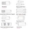 Coavoo SFU1204 Ball Screw, 2,500 mm, 12 mm Diameter, 4 mm Lead, C7 view 4