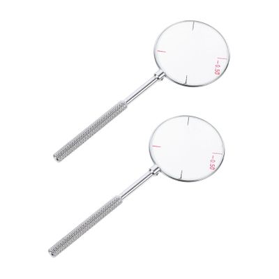 Ipetboom Multifunctional Cross-Cylinder Optical Glass Handheld Optometry Tool, 2 Pieces