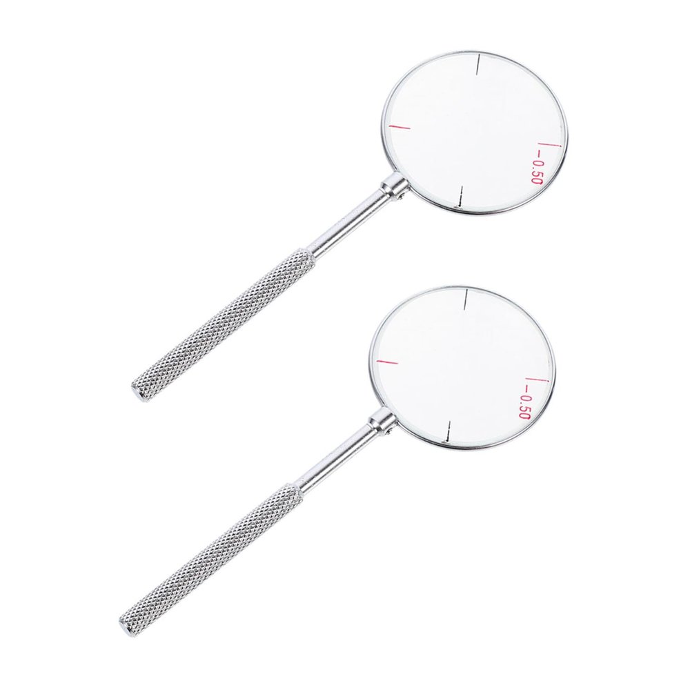 Ipetboom Multifunctional Cross-Cylinder Optical Glass Handheld Optometry Tool, 2 Pieces