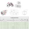 Coavoo SFU1204 Ball Screw 1700 mm, 4 mm Lead, C7, with FK10/FF10 Supports and 5 x 8 mm Coupling Kit view 4