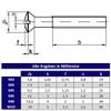 Slotted Raised Countersunk Screw - DIN 964 / ISO 2010 - Zinc-Plated Steel (M5 x 16, 1,000 pcs.) view 3