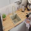 PRIMAGRAN Riga 40 Sink for 40 cm+ Cabinets with Waste Kit, 38 x 50 cm view 3